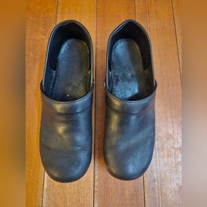 Dansko Black Leather Shoes